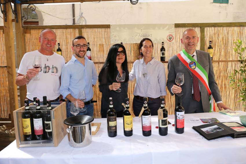 I Profumi di Lamole at June 2022 with tasting of typical Chianti wines