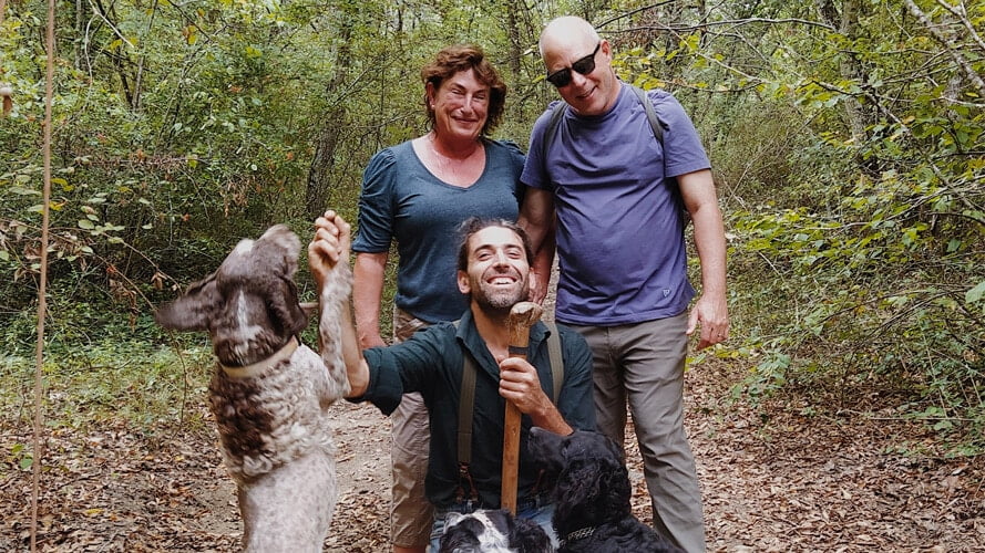 Experience authentic truffle hunting in Chianti